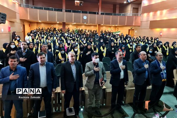 برگزاری همایش دختران حاج قاسم در ناحیه یک شیراز
