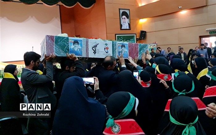 همایش دختران حاج قاسم ناحیه یک شیراز/فیلم