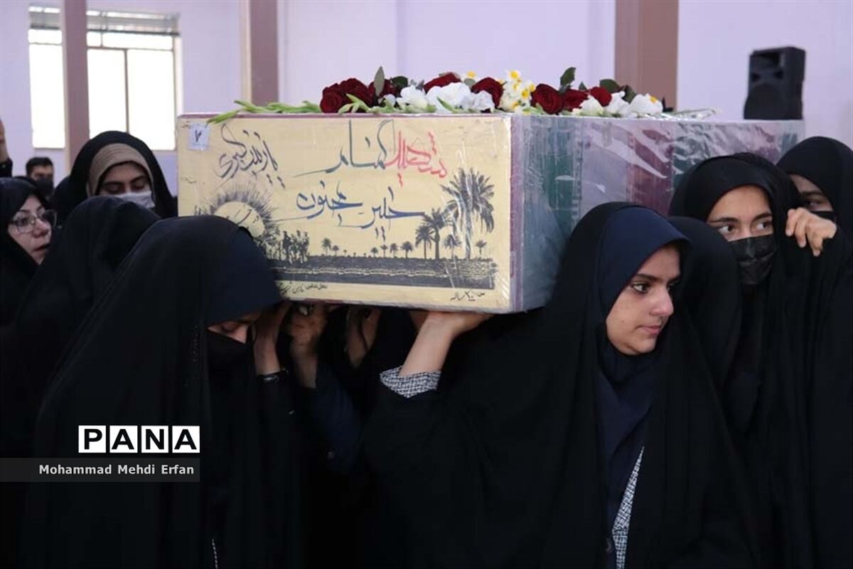 استقبال از شهید گمنام در آباده