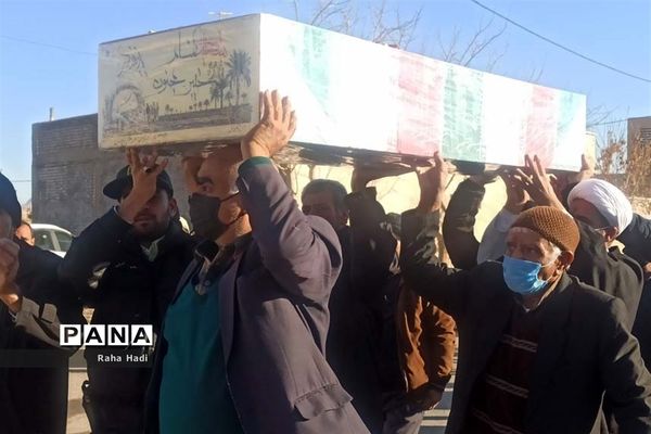 تشییع شهید گمنام  در سورمق