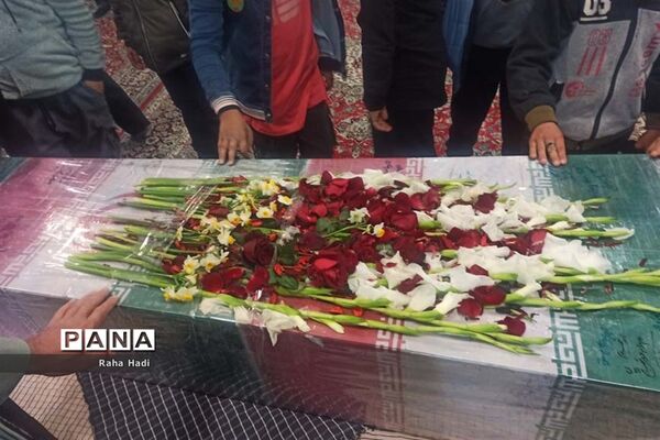 تشییع شهید گمنام  در سورمق