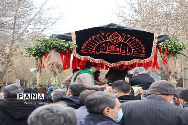 مراسم وداع با  شهید گمنام هشت سال دفاع‌مقدس در شهرستان اقلید
