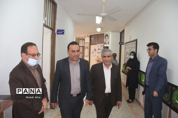 بازدید نمایندگان اداره کل آموزش پرورش از اجرای طرح جهش در مدارس شهرستان بهبهان