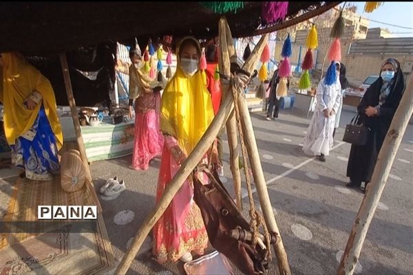 جشنواره غذای سنتی چهارمحال وبختیاری و شب یلدا در دبیرستان مرضیه