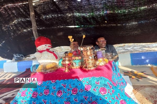 جشنواره غذای سنتی چهارمحال وبختیاری و شب یلدا در دبیرستان مرضیه