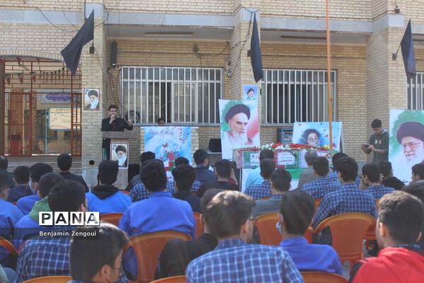 تشییع شهید گمنام در بوشهر