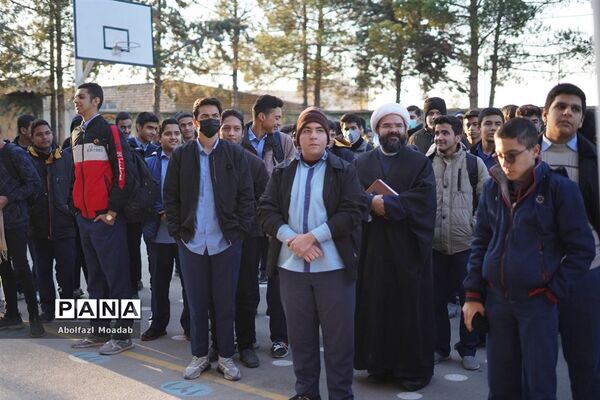 دیدار نماینده ترشیز با دانش‌آموزان مدارس کاشمر