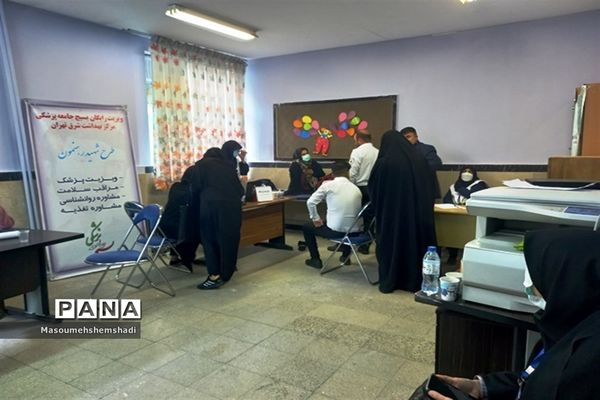 میز خدمت در محله هرندی منطقه12