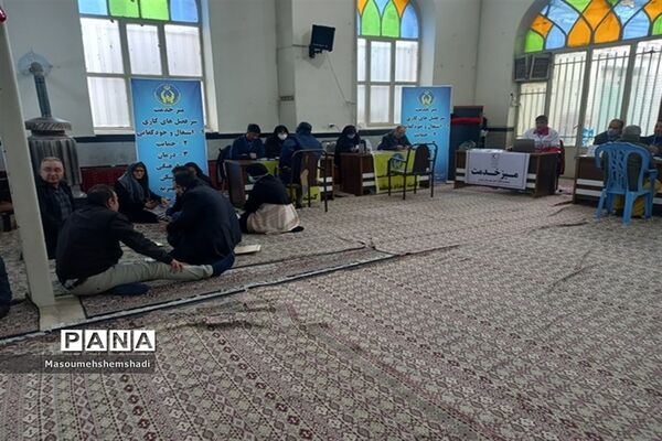 میز خدمت در محله هرندی منطقه12