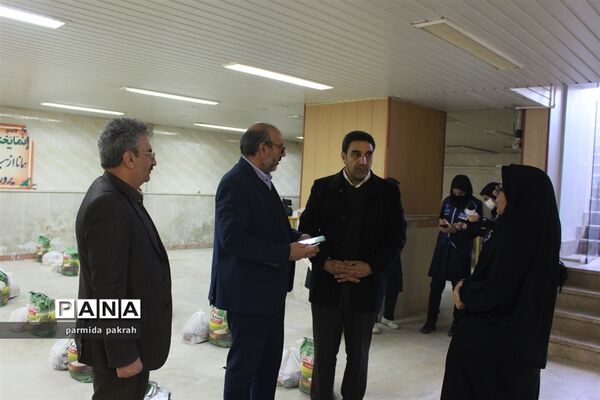 پویش یلدای فاطمی در مدارس کرمانشاه