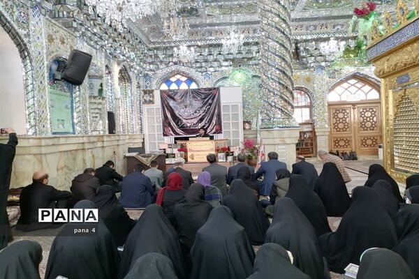 زیارت از امامزادگان پنج تن  لویزان و تجدید میثاق با شهدا