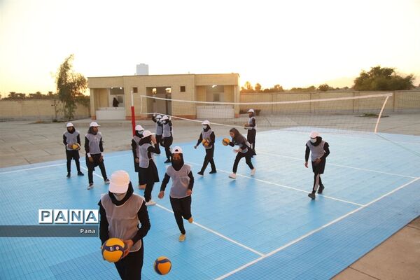 افتتاحیه برنامه فرهنگی ورزشی دختران آفتاب ایران (دا)