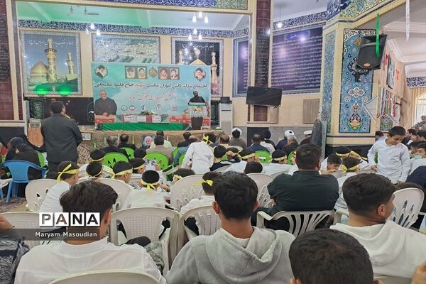 تشییع شهید گمنام در عسلویه