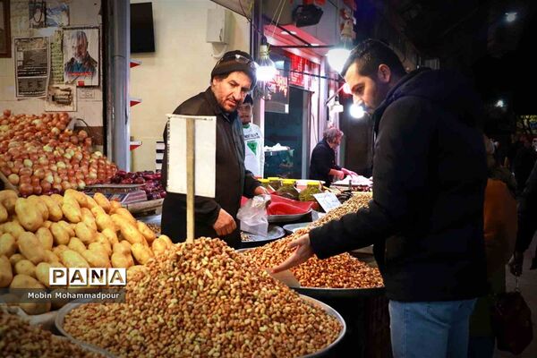 حال و هوای یلدایی بازار تبریز