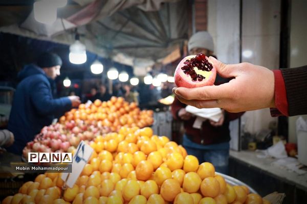 حال و هوای یلدایی بازار تبریز