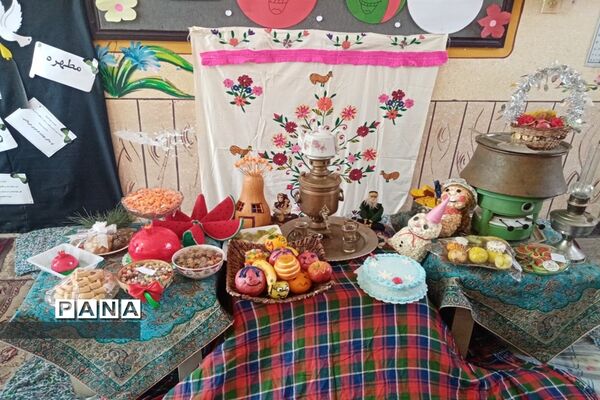برگزاری آیین سنتی جشن شب یلدا در مدارس دخترانه شهرستان کاشمر