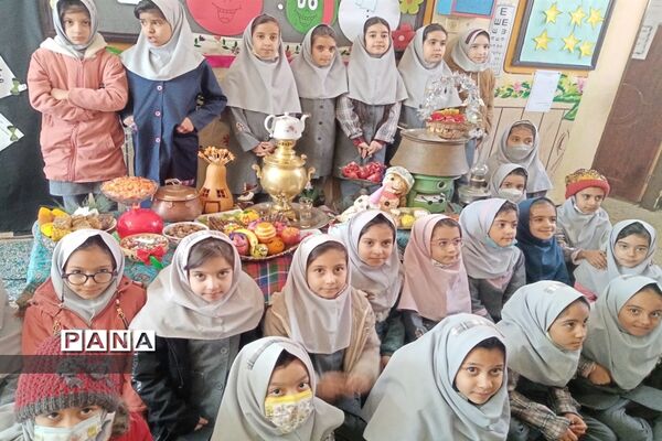 برگزاری آیین سنتی جشن شب یلدا در مدارس دخترانه شهرستان کاشمر