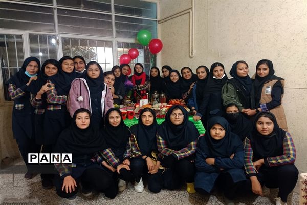 جشن یلدا در مدارس ابرکوه