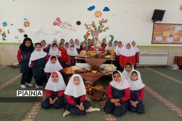 جشن یلدا در مدارس ابرکوه