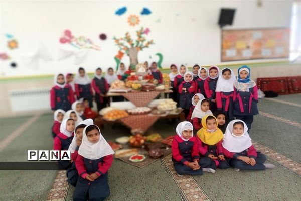 جشن یلدا در مدارس ابرکوه