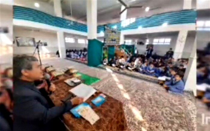 محفل بزرگ قرآنی با حضور دانش‌آموزان شهرستان جعفرآباد قم