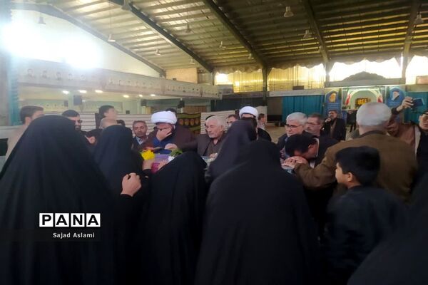تشییع شهید گمنام  در شهرستان اقلید