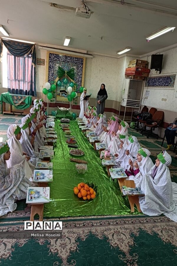جشن یادگیری قرآن دانش‌آموزان آموزشگاه شهید خورسندیان ناحیه 4 شیراز