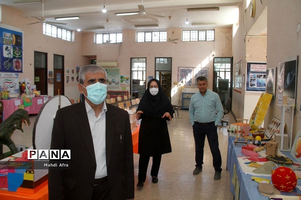 بازدید از نمایشگاه دانش‌آموزی پژوهشسرای خوارزمی شهرستان بهبهان