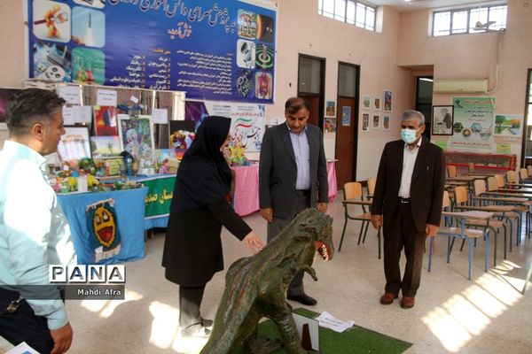 بازدید از نمایشگاه دانش‌آموزی پژوهشسرای خوارزمی شهرستان بهبهان