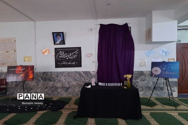 برگزاری دهه فاطمیه در دبیرستان نمونه فرهنگ شهید شفیعی