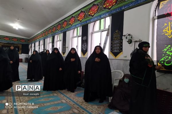 مراسم سوگواری ایام فاطمیه در میاندورود