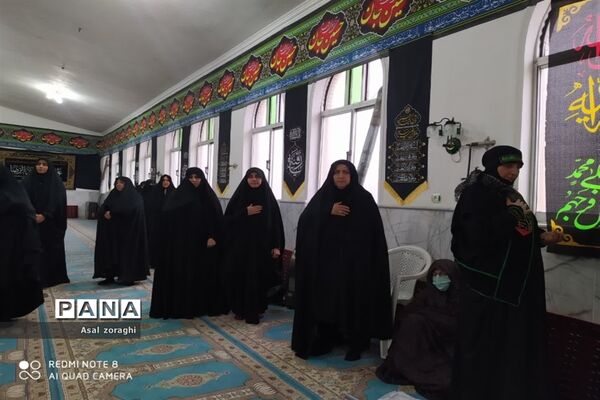 مراسم سوگواری ایام فاطمیه در میاندورود