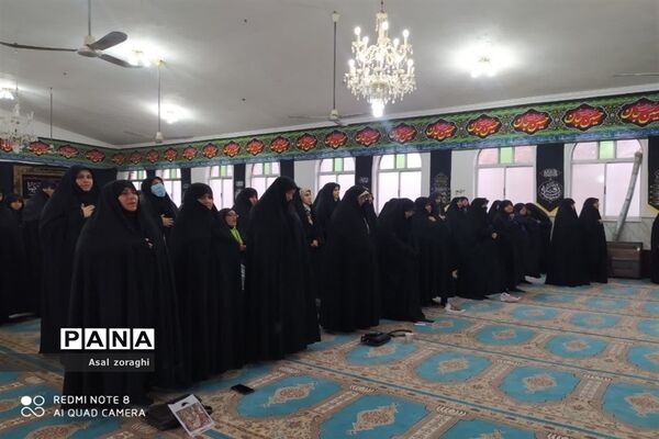مراسم سوگواری ایام فاطمیه در میاندورود