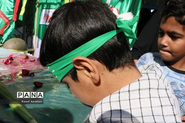 تشییع شهدای گمنام در زاهدان