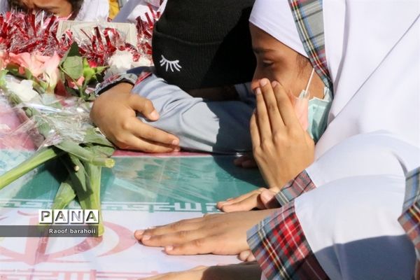 تشییع شهدای گمنام در زاهدان