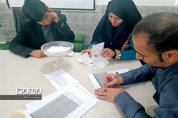 برگزاری انتخابات مجلس دانش‌آموزی شهرستان مهریز