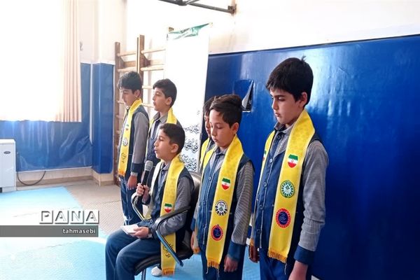 مراسم عزاداری دهه فاطمیه در شهرستان ورزنه