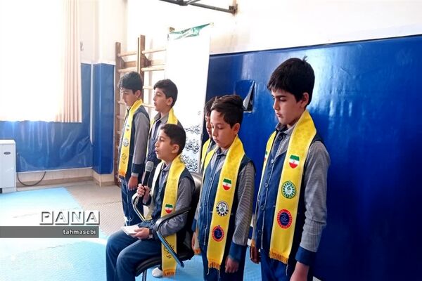 مراسم عزاداری دهه فاطمیه در شهرستان ورزنه