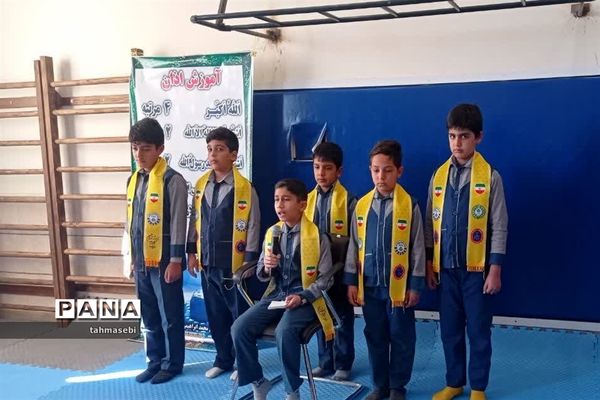 مراسم عزاداری دهه فاطمیه در شهرستان ورزنه