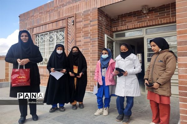 مراسم عزاداری شهادت حضرت زهرا (س) در دبستان دخترانه فرزندان میهن