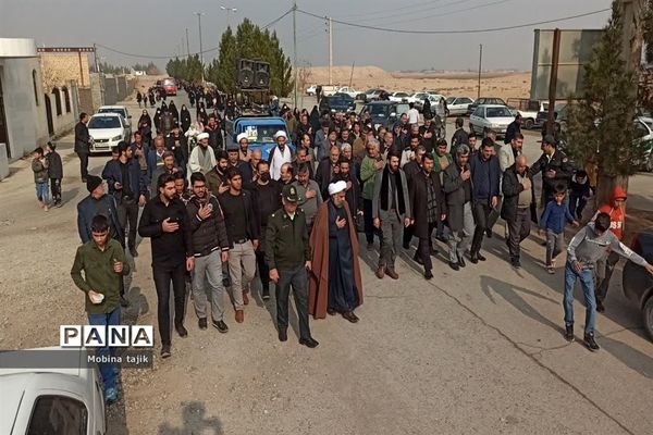 مراسم پیاده‌روی فاطمیون بمناسبت سالروز شهادت حضرت فاطمه زهرا(س)  و شهادت سردار حاج قاسم سلیمانی