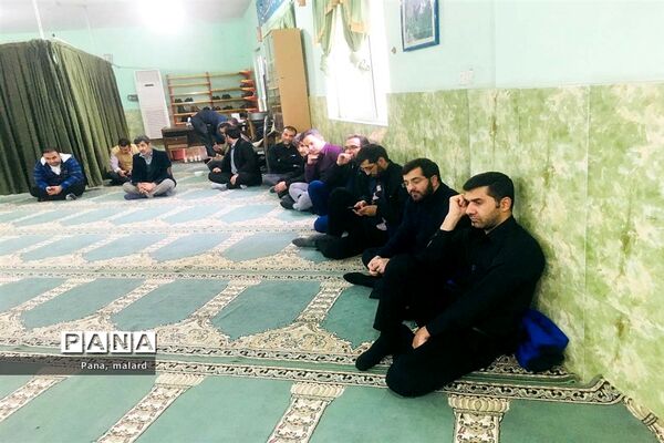 آیین عزاداری ایام فاطمیه در آموزش و پرورش ملارد