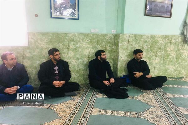 آیین عزاداری ایام فاطمیه در آموزش و پرورش ملارد