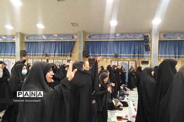 برگزاری روضه‌خوانی حضرت فاطمه (س) در صفادشت
