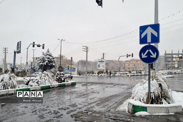 رخت سفید زمستان بر تن طبیعت دماوند