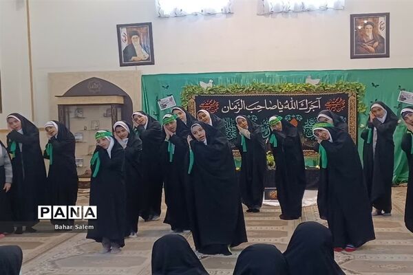 مراسم عزاداری سالروز شهادت حضرت فاطمه زهرا(س) دردبستان دختران شاهد اسلامشهر