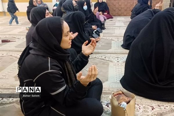 مراسم عزاداری سالروز شهادت حضرت فاطمه زهرا(س) دردبستان دختران شاهد اسلامشهر