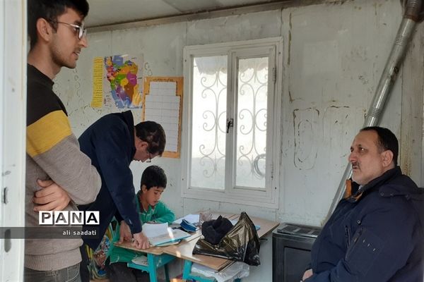 بازدید مدیر آموزش و پرورش شهرستان کلات از مدارس محلات عشایری