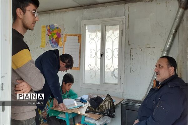 بازدید مدیر آموزش و پرورش شهرستان کلات از مدارس محلات عشایری