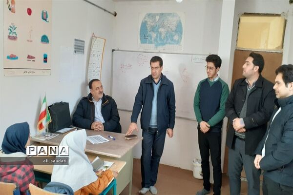بازدید مدیر آموزش و پرورش شهرستان کلات از مدارس محلات عشایری